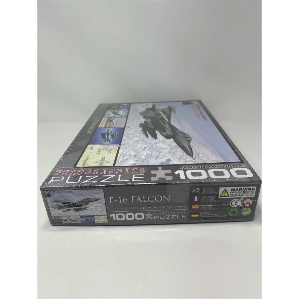 Eurographics Puzzles F-16 Fighting Falcon 6000-4956 1000 Pieces New NIB‎ SEALED